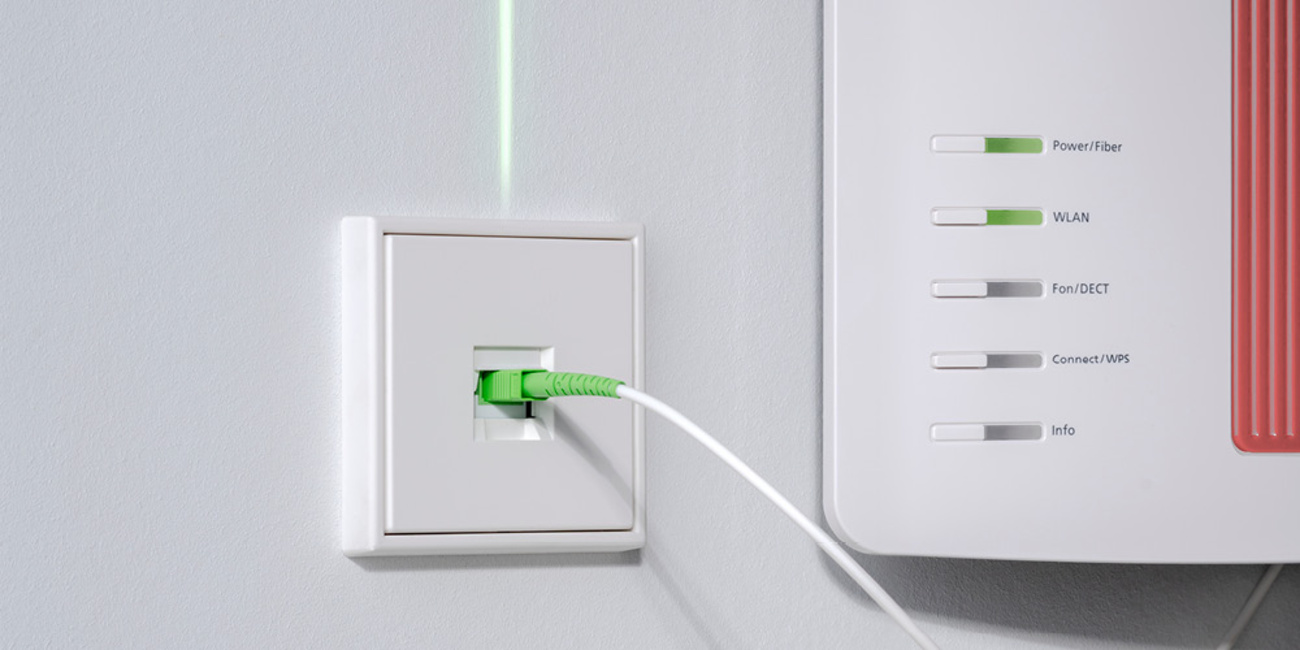 Die neuen Glasfaser-Anschlussdosen bei Herrmann Helmut in Dinkelsbühl